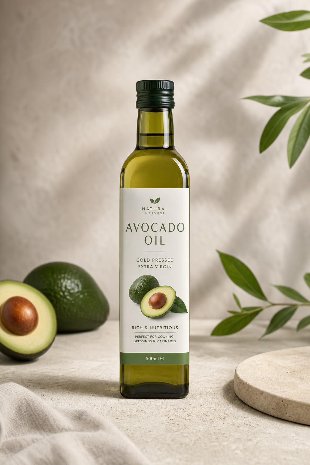 Cold-Pressed Avocado Oil